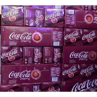 Thùng 12lon Coca - 7up Cherry