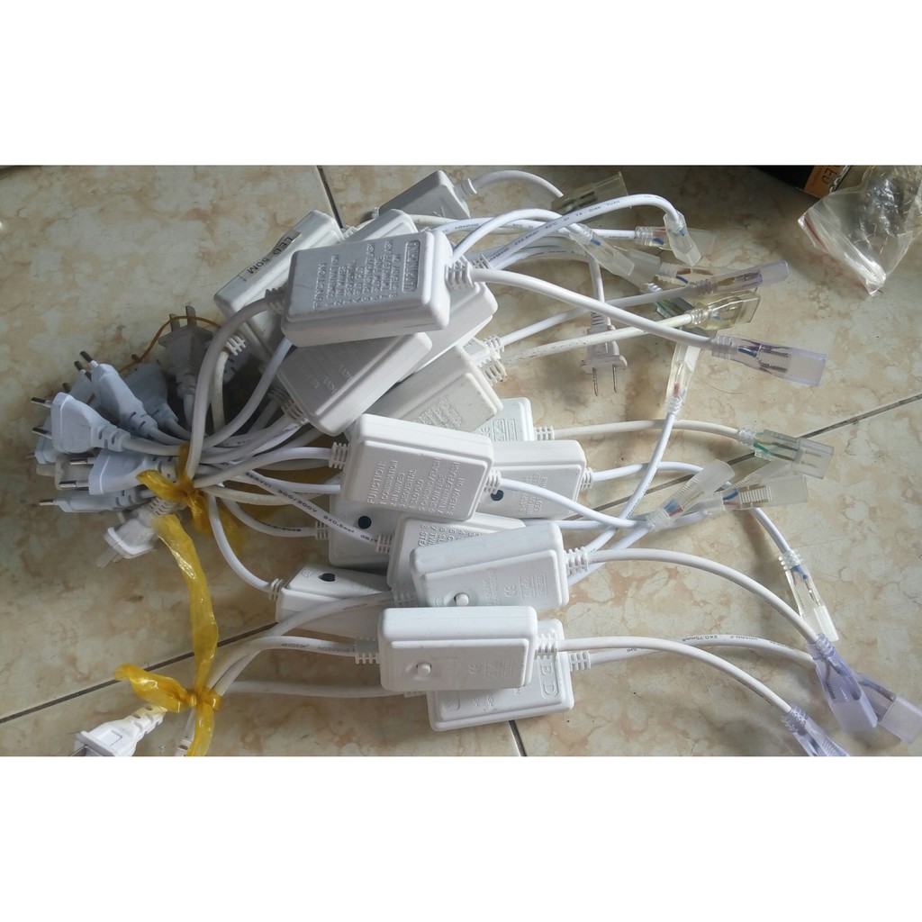 FREESHIP Đèn LED Dây 5050 Cuộn 100m + Tặng kèm 1 nguồn Tuấn Yên