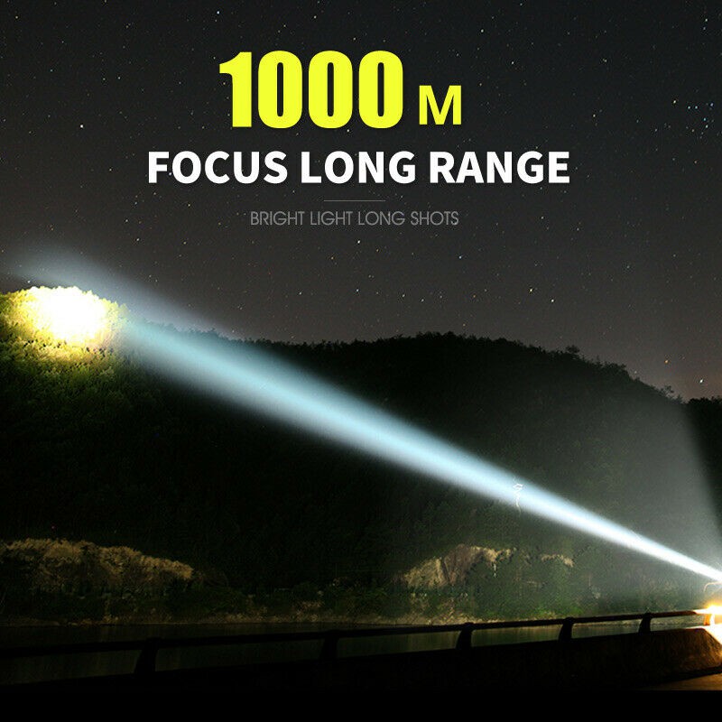 Đèn Pin Siêu Sáng Xhp70 Led 100000lm