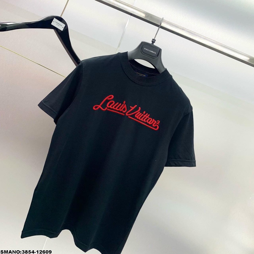 Áo Phông Nam LUONVUITUOI Siêu Đẹp - Áo Thun Nam Nữ Được Bo Cổ Và Thêu Họa Tiết Cực Kì Bắt Mắt DT STORE VIETNAM