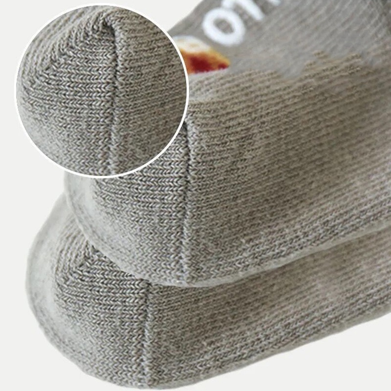 Vớ Cotton Mềm Co Giãn Chống Trượt In Hoa Dễ Thương Dành Cho Trẻ Sơ Sinh