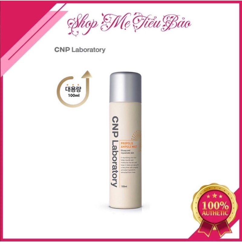 Xịt Khoáng Chiết Xuất Sáp Ong CNP Laboratory Propolis Ampule Mist 100ml