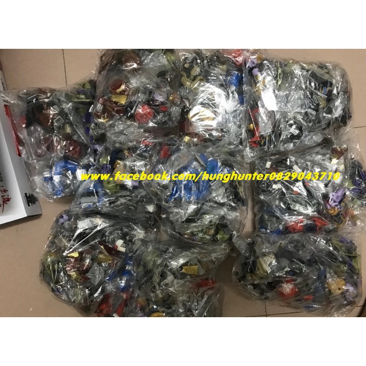 Xếp hình Bigfig Marvel Super Heroes mô hình lắp nhân vật Siêu Anh Hùng Ironman Hulk Thanos Grood Venom Spiderman