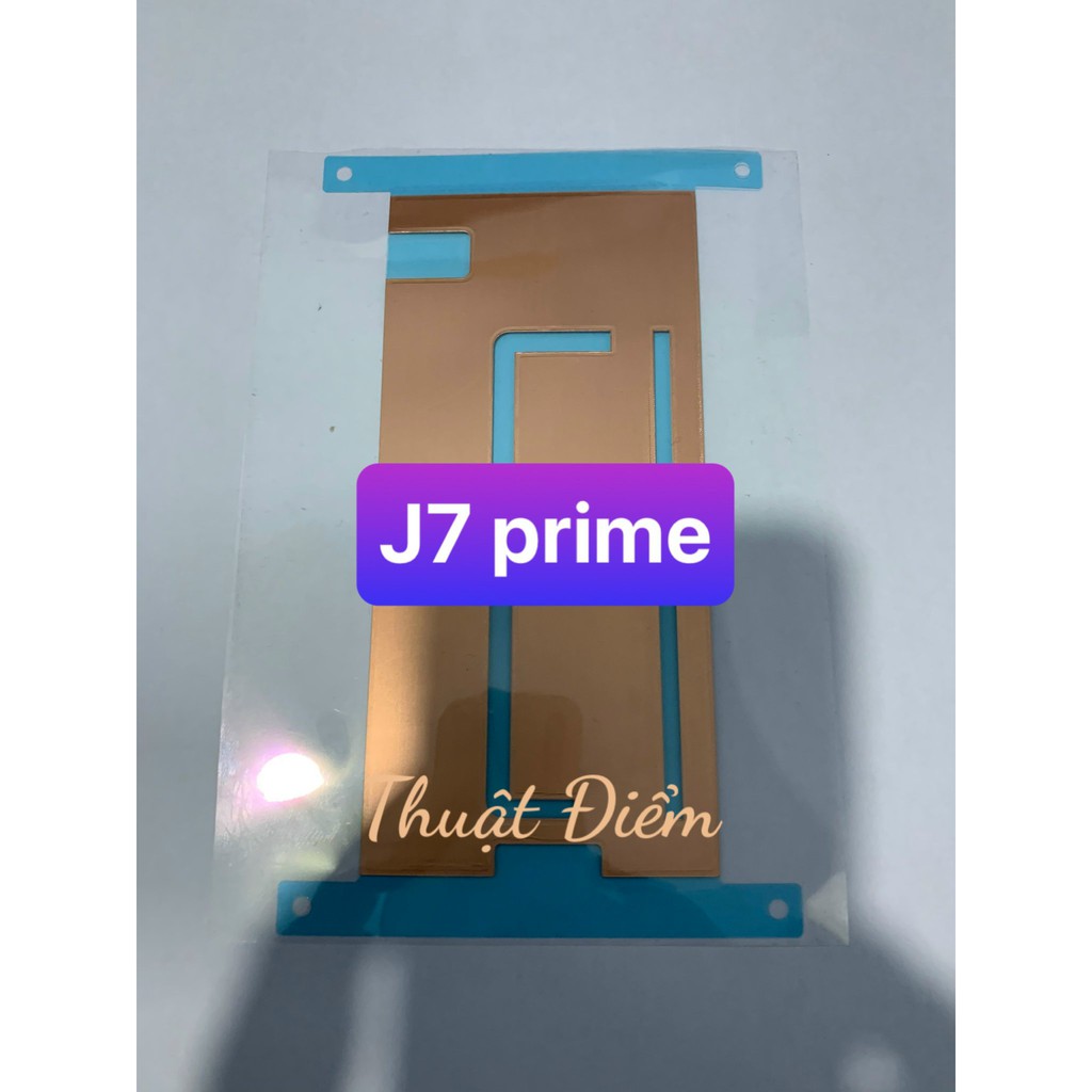 lá đồng J7 prime - samsung (dán lưng tản nhiệt màn hình)