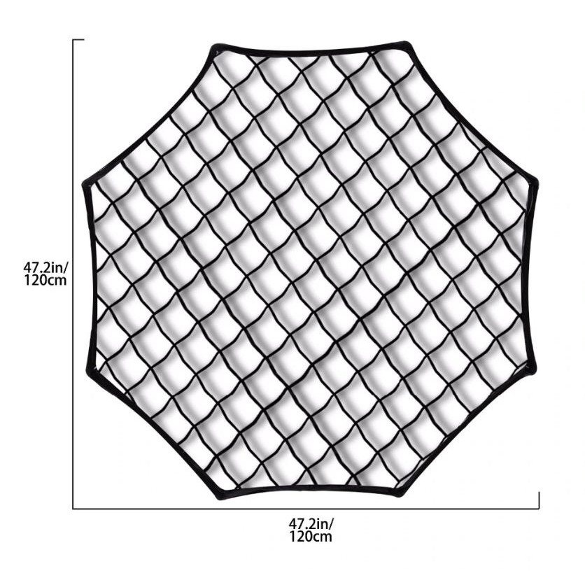 Grid lưới tổ ong cho softbox bát giác 120×120 cm Godox