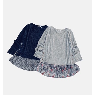 Áo thun len form dài xuất dư (có bigsize)