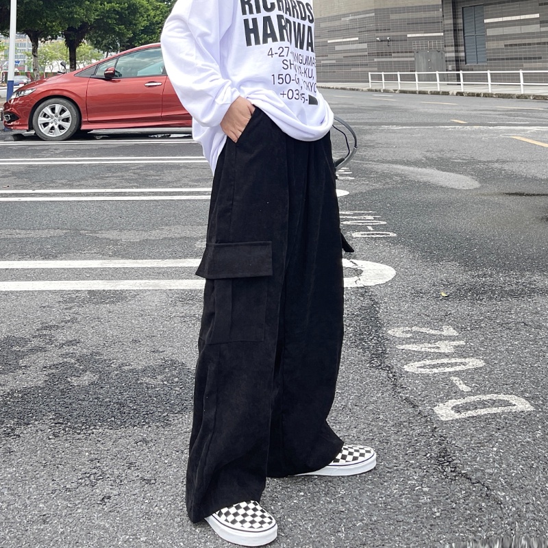 Quần Nhung Ống Rộng Size M-3Xl Thời Trang Cho Nam quần jean nam