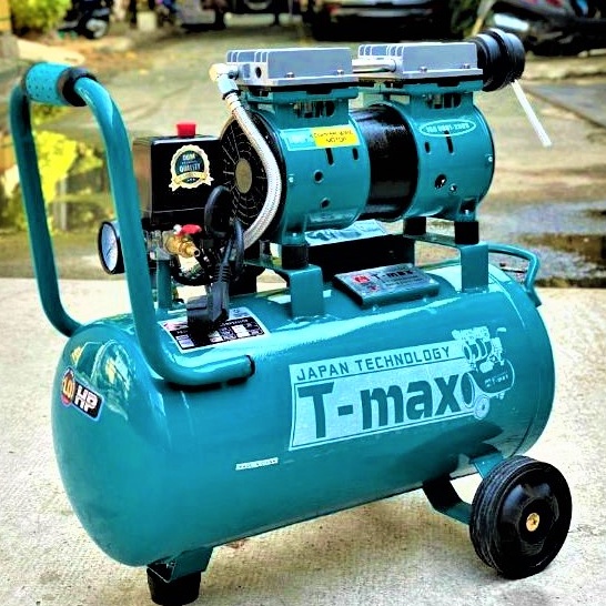 Máy Nén Khí TMax TM-750 Không Dầu, Bình Khí Nén Tmax 30 Lít