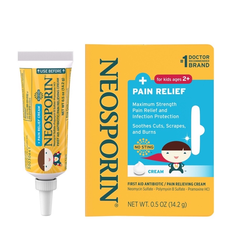 Kem bôi bỏng Neosporin cac loai .14gva 28g