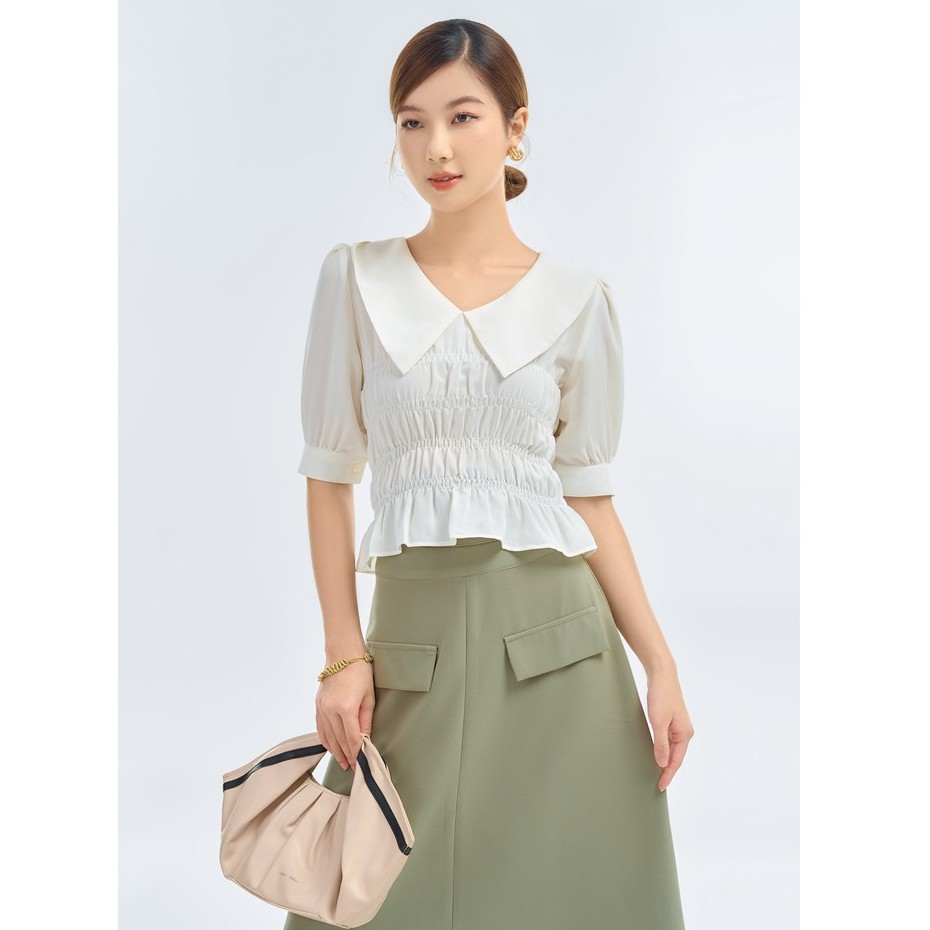 Chân Váy dáng dài chữ A phối nắp túi TK FASHION CVK462