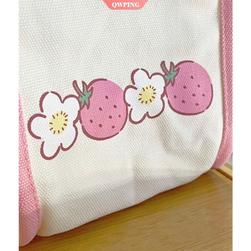 Sanrioes Túi Đựng Cơm Trưa Xách Tay Hình Kuromi My Melody Cinnamoroll Hoạt Hình Dễ Thương Tái Sử Dụng