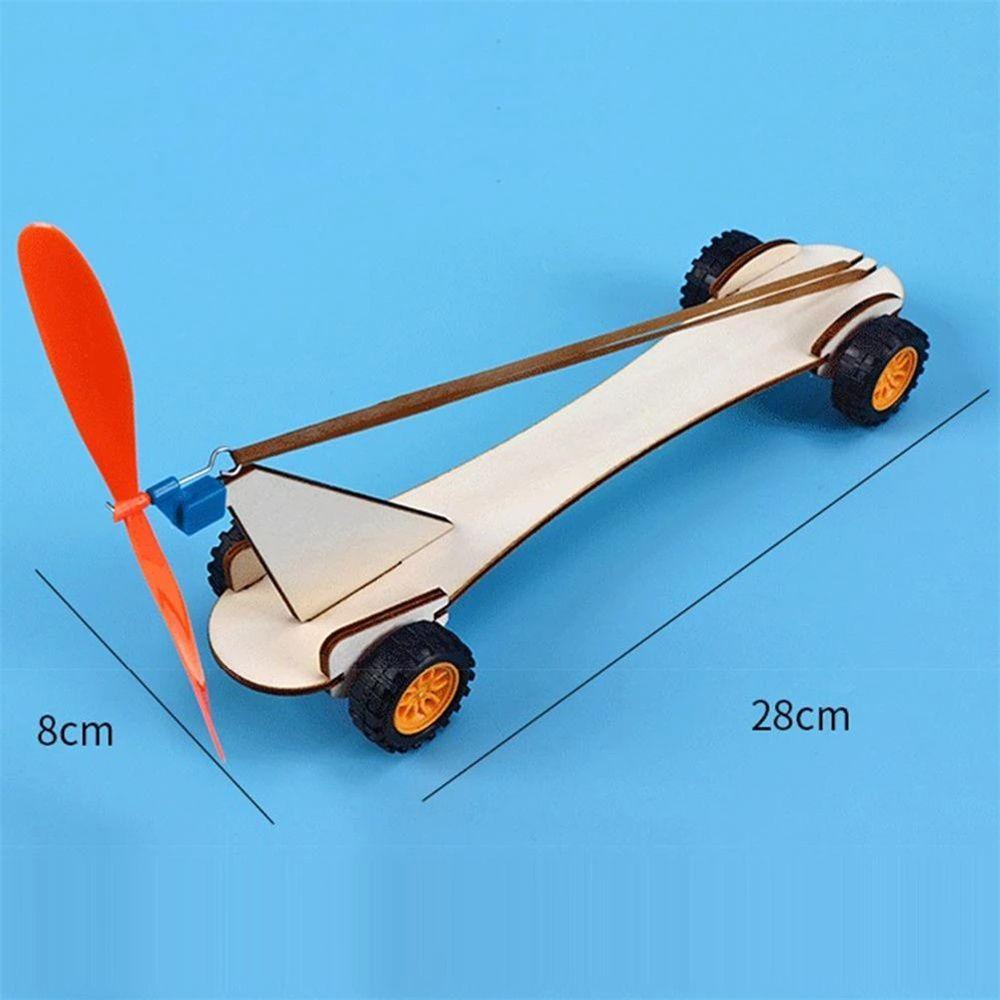 Bộ Đồ Chơi Thí Nghiệm Khoa Học Lắp Ráp Xe Hơi NICKOLAS Bằng Dây Cao Su DIY Sáng Tạo Giáo Dục Khoa Học Cho Bé