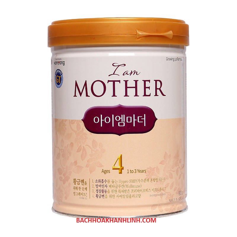 [MUA 4 LON CÓ QUÀ] Sữa Bột Namyang I Am Mother 4 800g