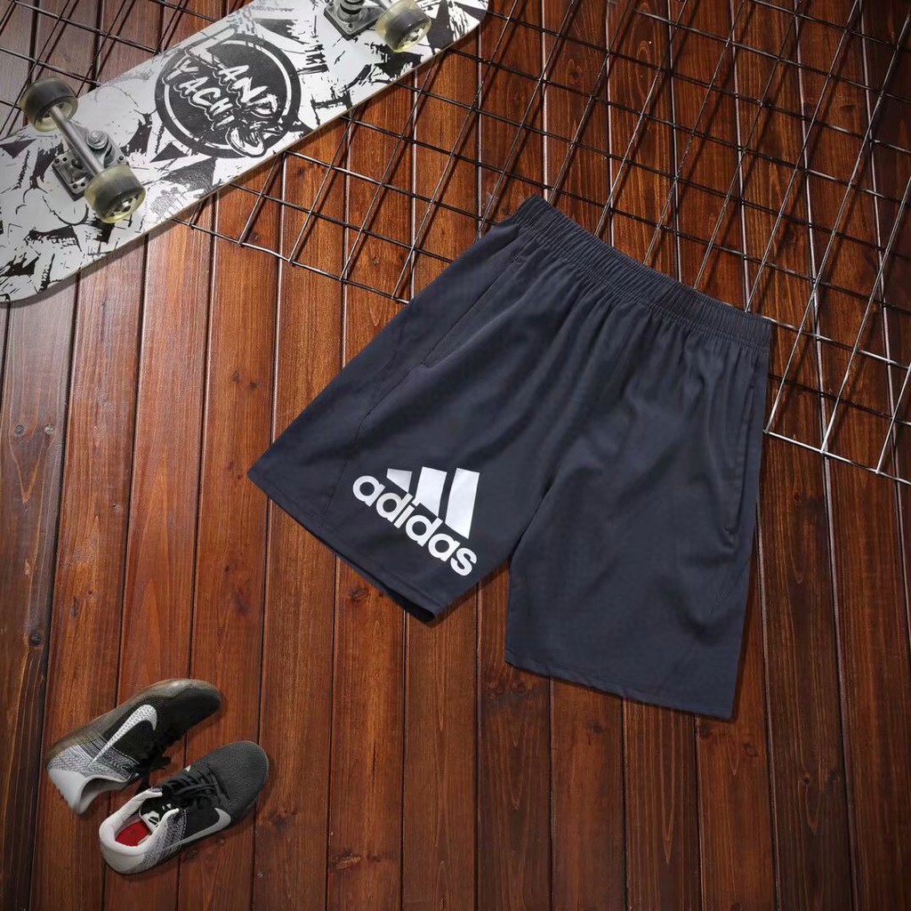 Adidas Quần short thể thao nam mùa hè | Co giãn, nhanh khô và thoải máiRộng rãi, thoáng khí và thấm hút mồ hôi