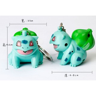 Móc Khóa LED Pokemon Rồng Lửa - Ếch - 0159
