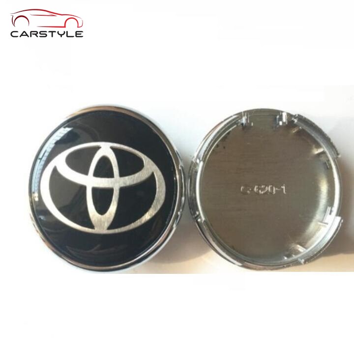 Logo chụp mâm bánh xe đường kính 60mm cho xe hơi Toyota