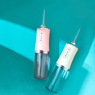 Tăm nước Oral Irrigator xỉa răng chăm sóc răng miệng loại bỏ 99% cặn thức ăn tặng 4 đầu tăm phun nước mới