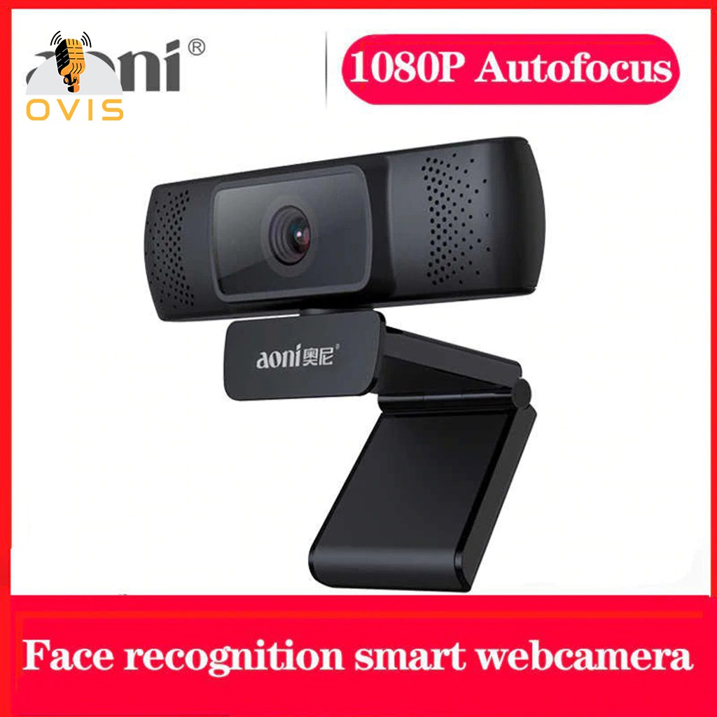 Webcam Họp Trực Tuyến Full HD1080p Góc Rộng 84 Độ Aoni A31 (Tự Động Lấy Nét, Tự Động Căn Chỉnh Ánh Sáng) | BigBuy360 - bigbuy360.vn