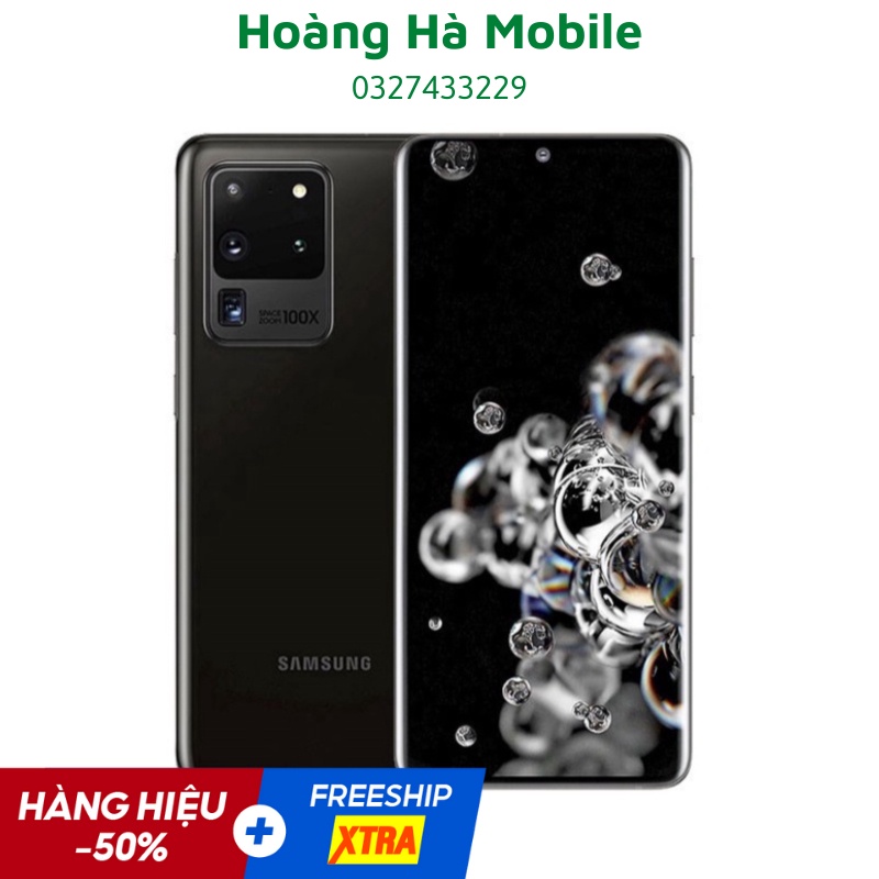 Điện Thoại SAMSUNG Galaxy S20 Ultra - Ultra 5G Quốc tế Fullbox Nguyên Seal BH 1 Năm Siêu Xịn bản quốc tế mỹ mã LLA