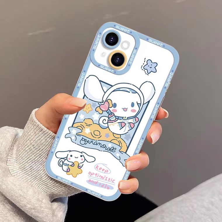 Ốp Điện Thoại Silicon Mềm Trong Suốt Chống Sốc Hình Cún Dễ Thương Cho iPhone 13 12 11Pro Max X XR Xs Max 6 6S 7 8 Plus