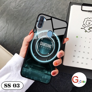 Ốp lưng Samsung Galaxy A11  - in hình 3D Logo điện thoại