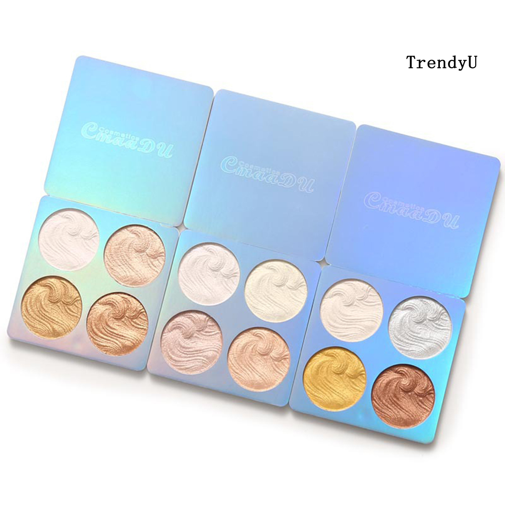 (Hàng Mới Về) Bảng Phấn Bắt Sáng Ánh Nhũ 3d Lấp Lánh Hiệu Cmaadu | BigBuy360 - bigbuy360.vn