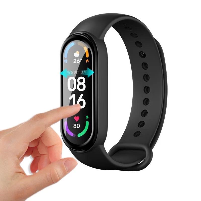 Miếng Dán Bảo Vệ Màn Hình Cho Đồng Hồ Thông Minh Xiaomi Mi Band 6 Nfc Miband 6