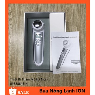 Chính hãng  Máy Massage Mặt Nóng Lạnh ION Cool & WARM Sk-0802