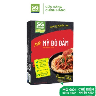 Xốt Mỳ Bò Bằm Sài Gòn Food 100g