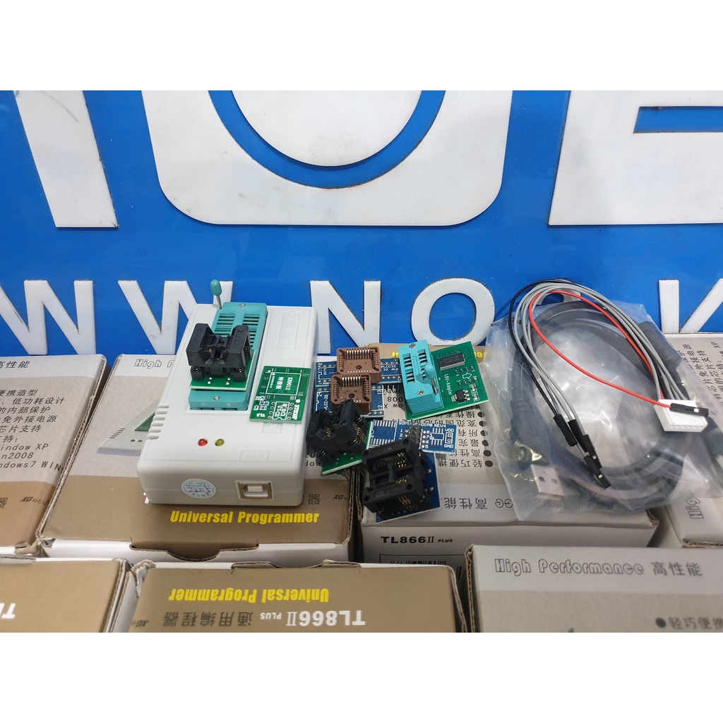 Máy nạp rom TL866 II bản 2022 full đế