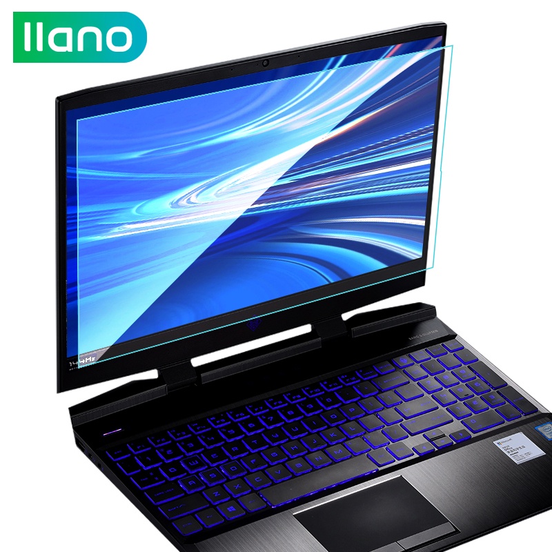 Miếng dán cường lực laptop LLANO màn hình 13.3-15.6“ độ cứng 9H HD chống ánh sáng xanh nâng cấp đầy đủ