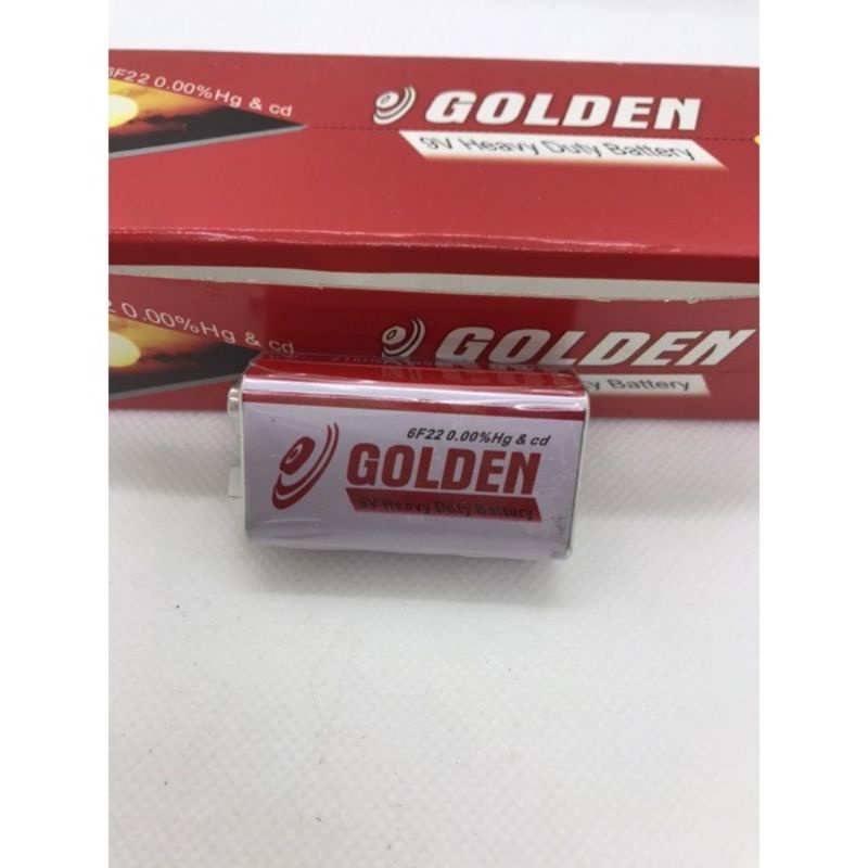Hộp 10 Viên Pin Vuông 9V GOLITE
