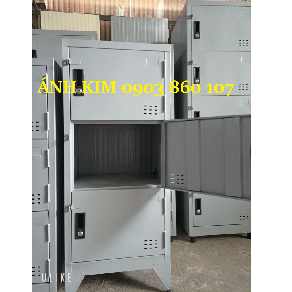 Tủ locker hồ sơ tầng đơn 3 4 5 tầng cao cấp  dày dặn có khóa đựng tài liệu