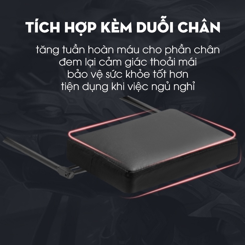 Ghế Chơi Game Có Massage Và Gác Chân, Ghế Gaming Streamer Giá Rẻ Bọc Da Cao Cấp Và Ngả Lưng Tiện Lợi