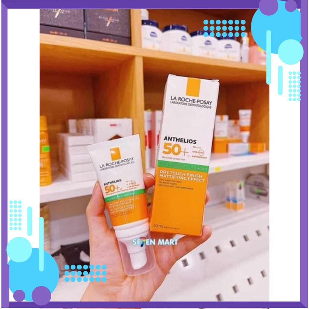 Kem chống nắng la roche posay Anthelios Gel Cream SPF 50+ dành cho da dầu và da nhạy cảm chính hãng