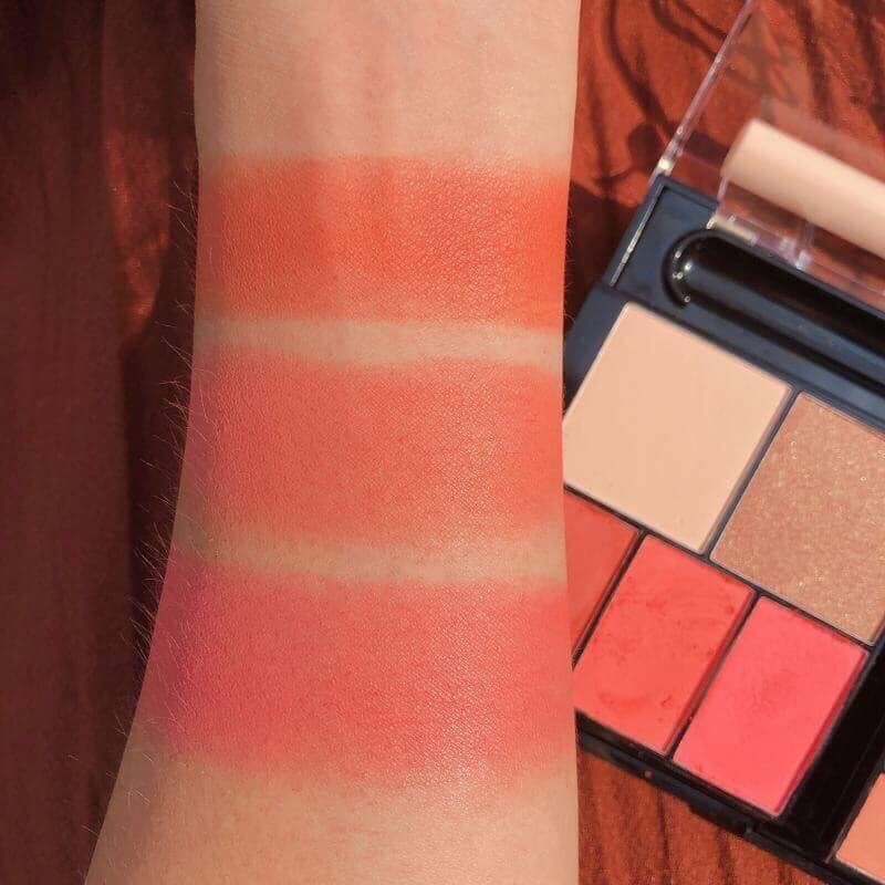 [Odbo] Bộ mỹ phẩm trang điểm Phấn phủ+mắt nhũ+Má hồng+highlight Thái Lan | BigBuy360 - bigbuy360.vn