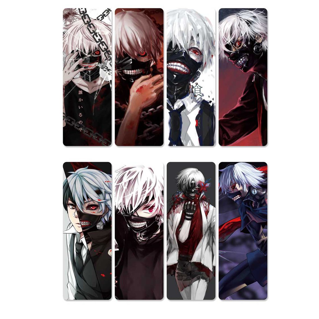 Hộp ảnh bookmark anime chibi Toàn chức cao thủ Tokyo ghoul Touken ranbu