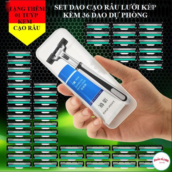 Set Dao Cạo Râu 36 Dao Cao Thay Thế Dễ Dàng Sử Dụng 00655