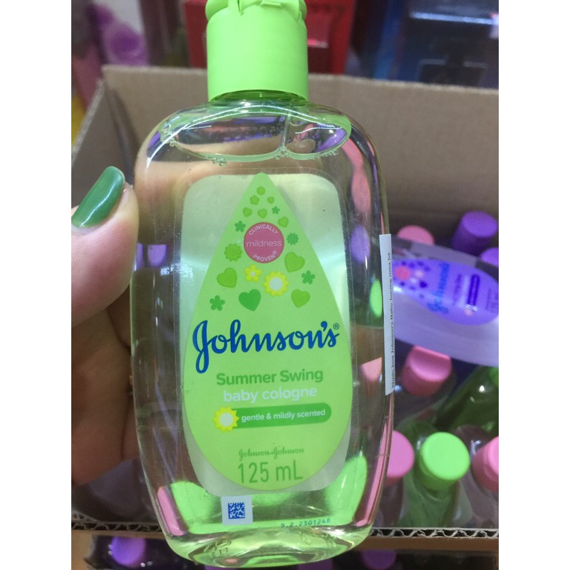 Nước hoa Johnson Baby 125ml an toàn cho bé