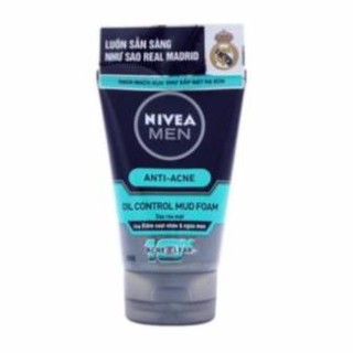 Sữa rửa mặt Nivea For Men bùn khoáng-100ml