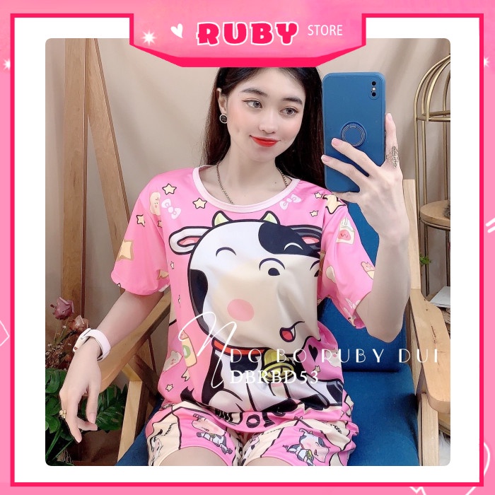 Đồ bộ mặc nhà ❤ Set bộ bé trai bé gái DOREMON siêu dễ thương (5KG - 70KG) chất thun mềm mịn mát DBRBD FULL SIZE