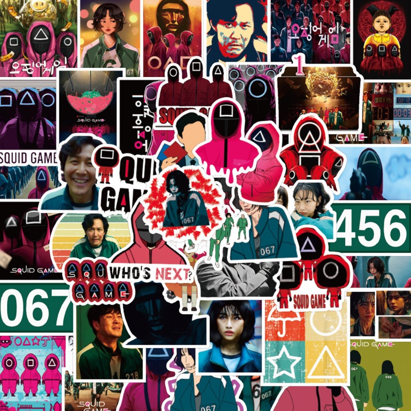 Miếng Dán Trang Trí Ván Trượt / Laptop Chống Thấm Nước Kiểu Hàn Quốc