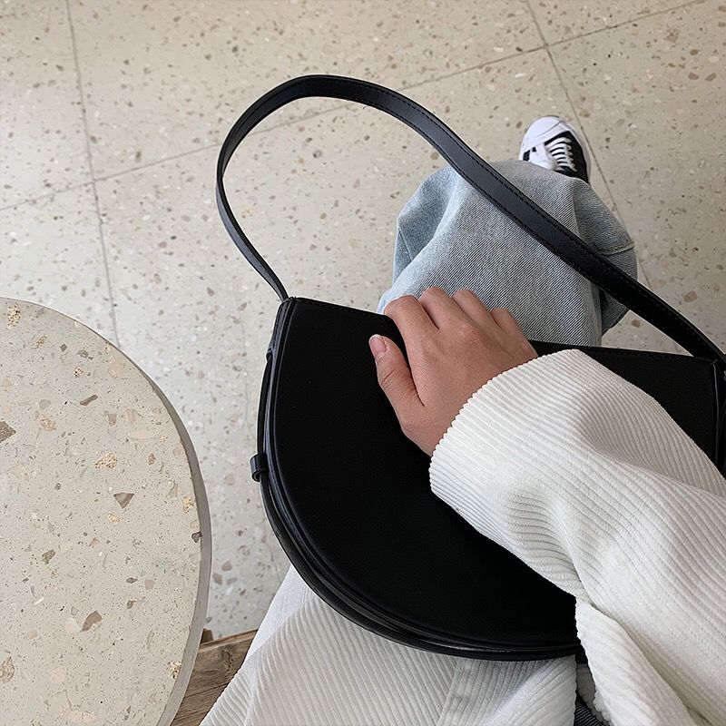 Túi PU Đeo Chéo Thiết Kế Yên Ngựa Thời Trang Cho Nữ | BigBuy360 - bigbuy360.vn