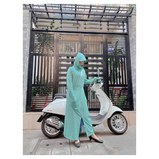 Áo Choàng chống nắng Nữ chống tia UV cao cấp chất vải Cotton Nhật loai 1 đạt chỉ số UPF 50+,mát mịn xịn | BigBuy360 - bigbuy360.vn