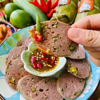 chả bò gân ớt xiêm xanh 500g