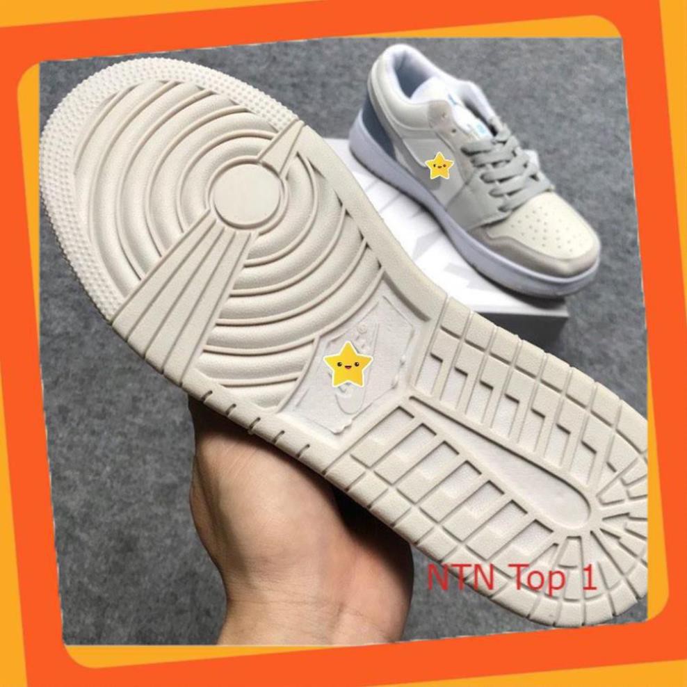 [Mang là Sang] Giày Sneaker Nam Nữ Trắng Xám Thể Thao Cổ Thấp Gót Xanh Full Box Full Bill 2021