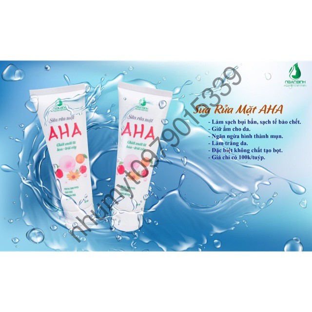 SỮA RỬA MẶT AHA