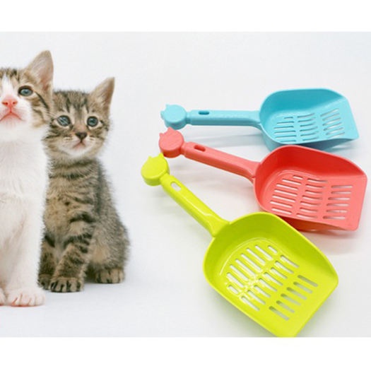 Xẻng Lọc Cát Mèo Mẫu Hình Mèo Dễ Thương