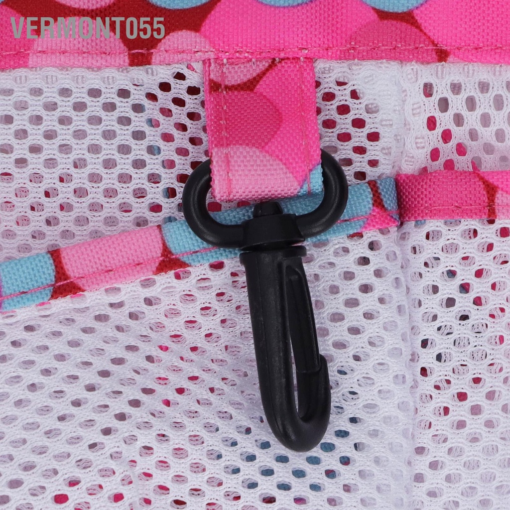 Vermont055 Túi tote lưới PVC di động đựng đồ vệ sinh không mùi cho phòng tắm Hồ bơi