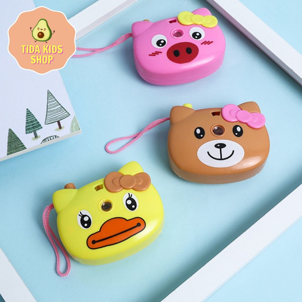 Máy Chụp Ảnh Mini Cho Bé, Đồ Chơi Máy Chiếu Mini Có Đèn Led Chiếu Sáng Giá Tốt ❤️ Freeship ❤️ TiDa Kids Shop